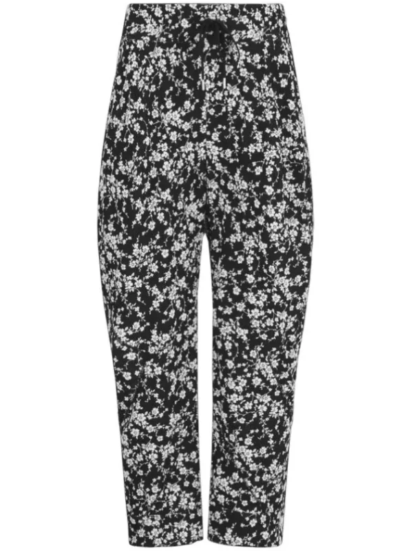 High trousers SCRUTINY S01822 Black