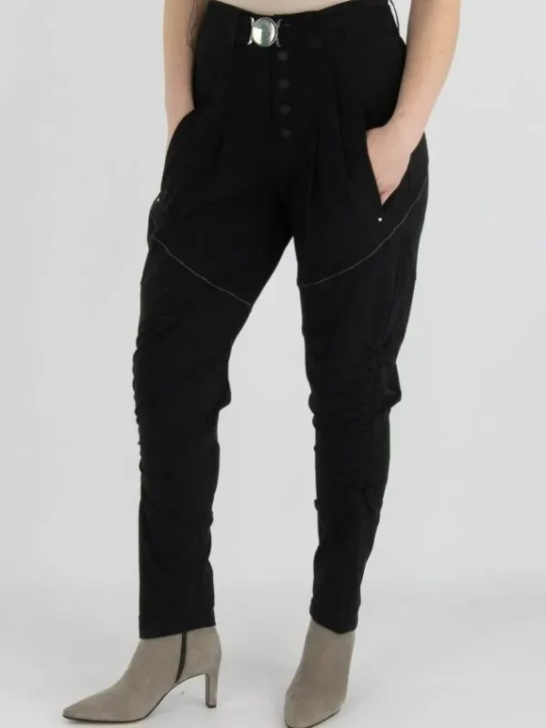 High trousers SCURRY S01770 Black