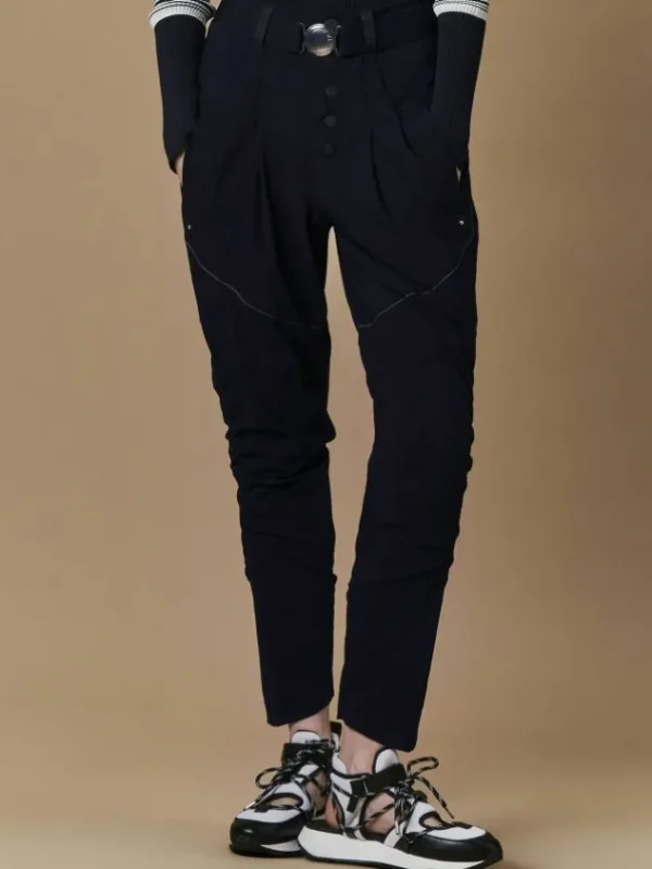 High trousers SCURRY S01770 Blue