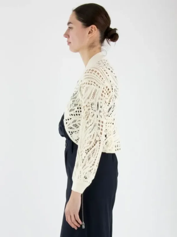 High vests APPEAL 955004 Cream White
