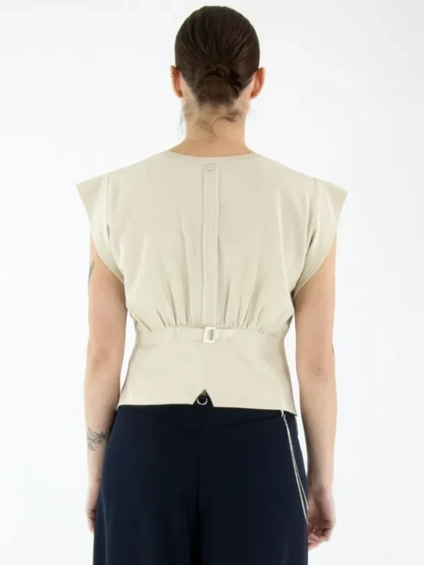 High vests BEGIN S37029 Beige