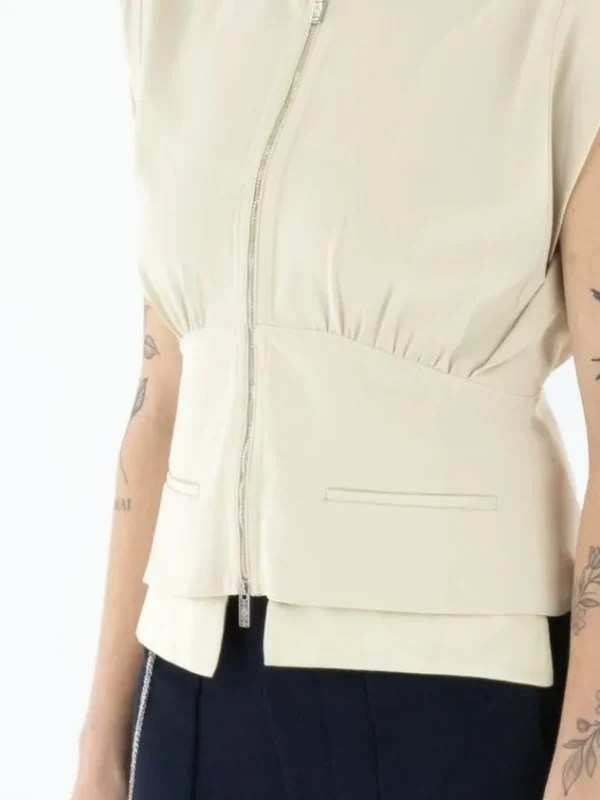 High vests BEGIN S37029 Beige