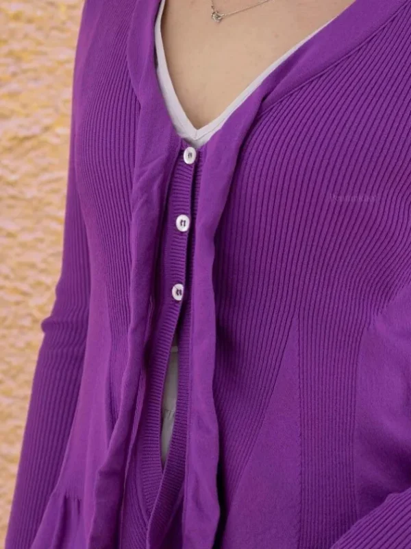 High vests BRISBY S55176 Purple