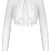 High vests CLARIFY S55215 Cream White
