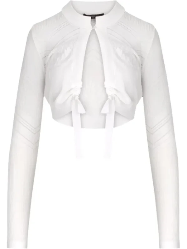 High vests CLARIFY S55215 Cream White