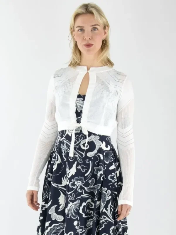 High vests CLARIFY S55215 Cream White