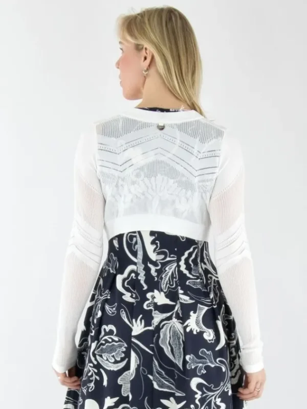 High vests CLARIFY S55215 Cream White