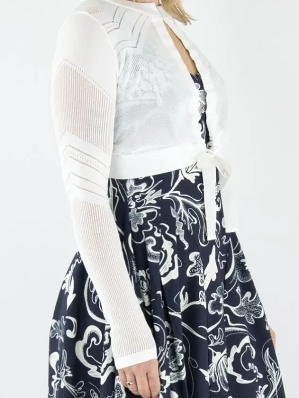 High vests CLARIFY S55215 Cream White