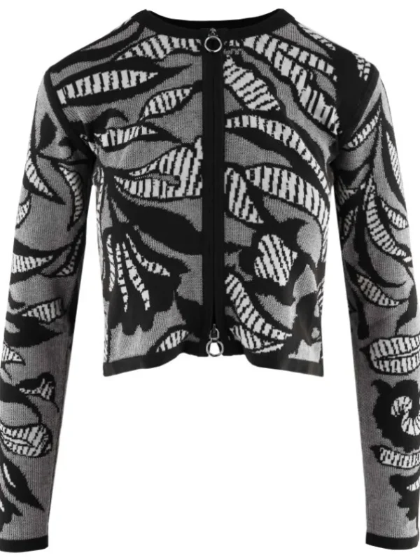 High vests INTERESTING S55219 Black