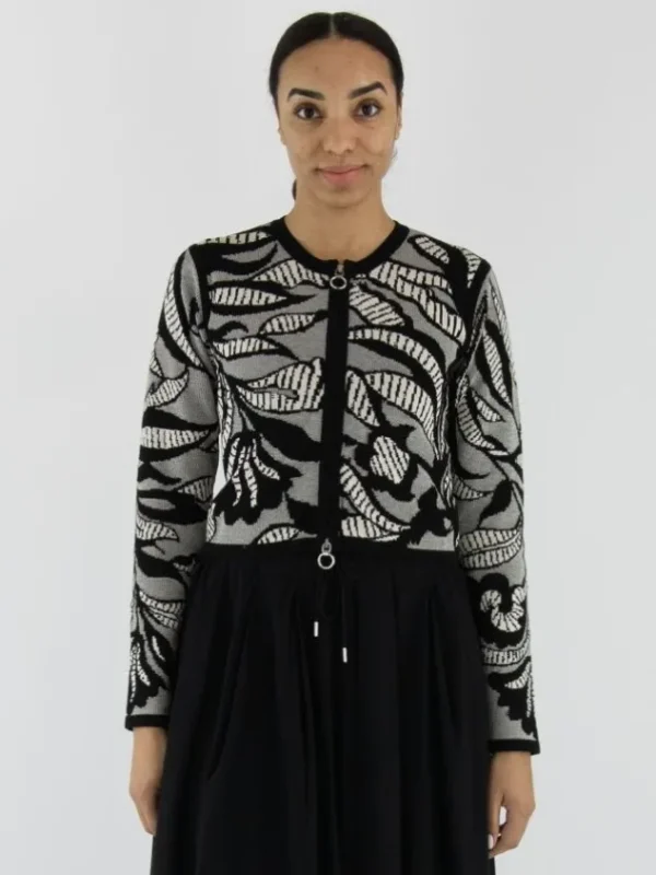High vests INTERESTING S55219 Black
