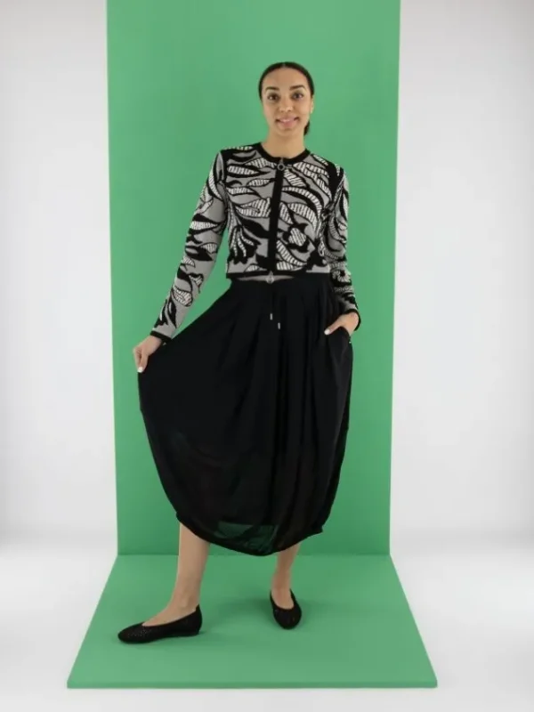 High vests INTERESTING S55219 Black