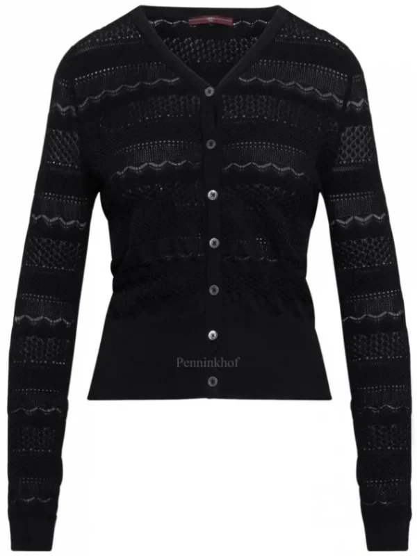High vests ORNAMENT S55166 Black