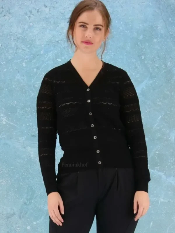 High vests ORNAMENT S55166 Black