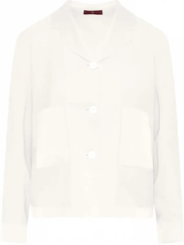 High vests UP TO DATE S30190 Cream White