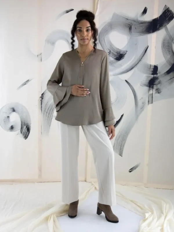 Joseph Ribkoff shirts 243285 Taupe
