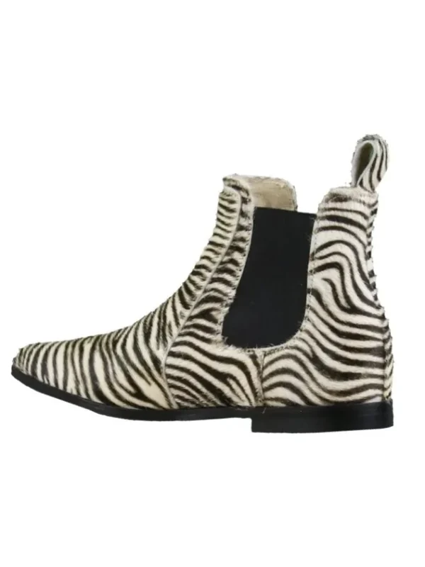 Kop en Staart ankle boots 6664 Cream White