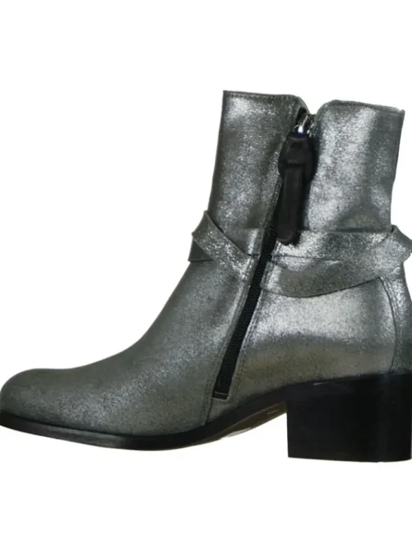 Kop en Staart ankle boots KS06 Silver
