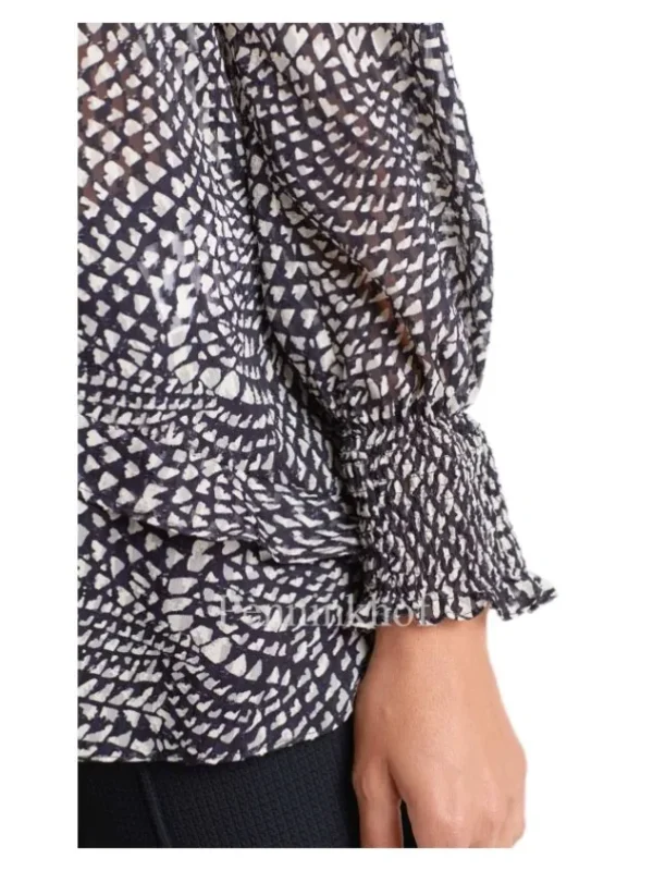 Marc Cain blouses QC5118 W23 Black