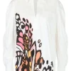 Marc Cain blouses YC 51.19 W26 Cream White