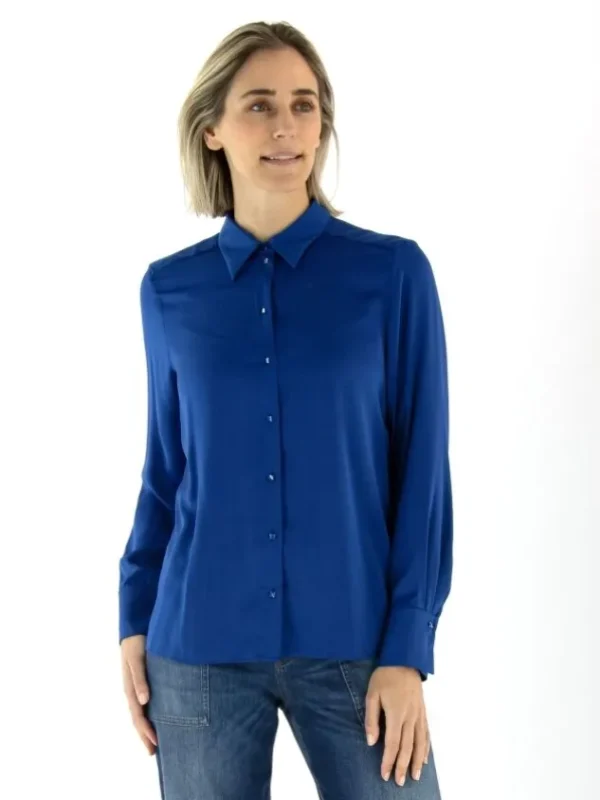 Marc Cain blouses YC 51.12 W01 Blue