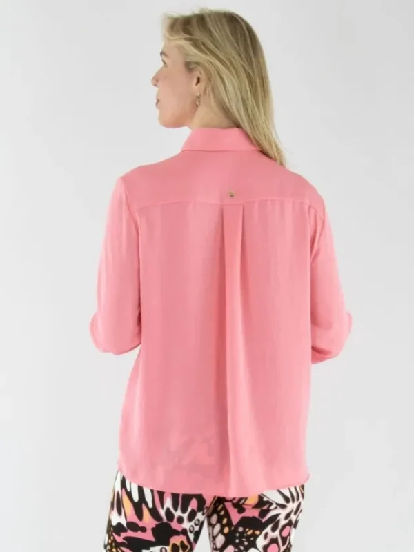 Marc Cain blouses YC 51.18 W39 Pink