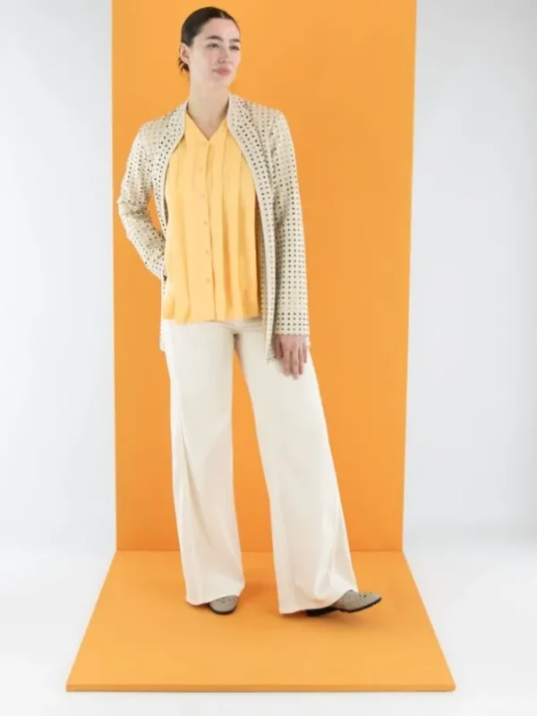 Marc Cain blouses YC 51.18 W39 Orange