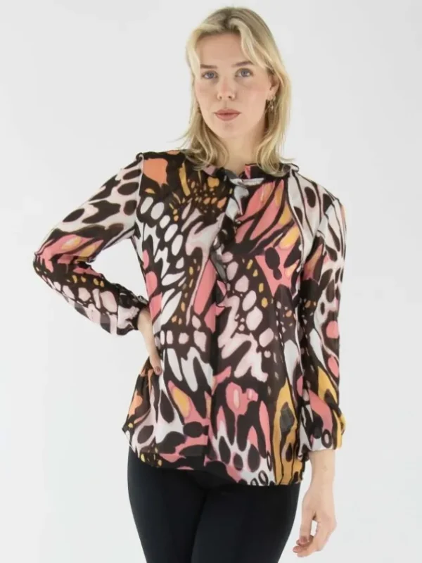 Marc Cain blouses YR 51.25 W23 Pink