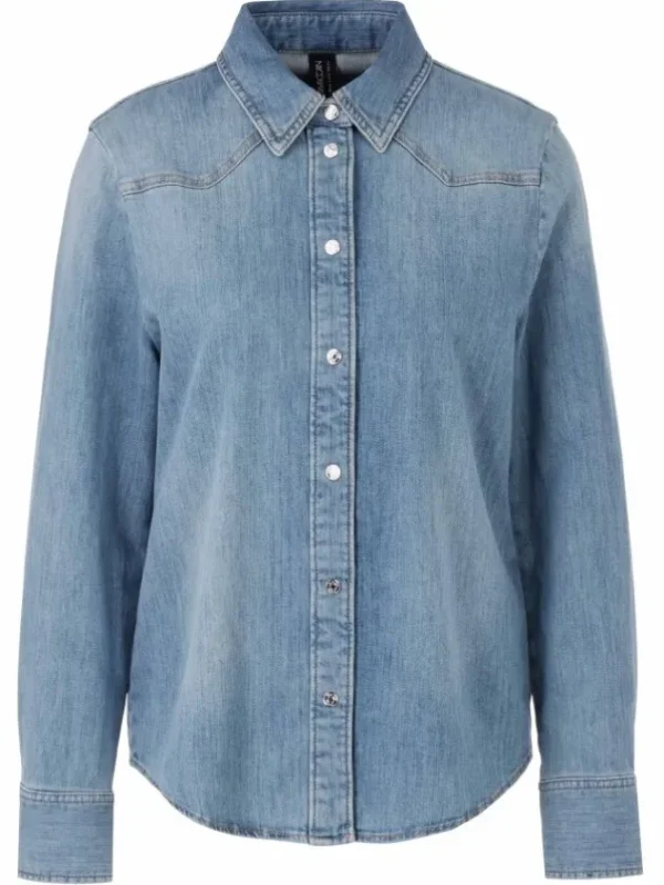 Marc Cain blouses YS 51.07 D06 Blue