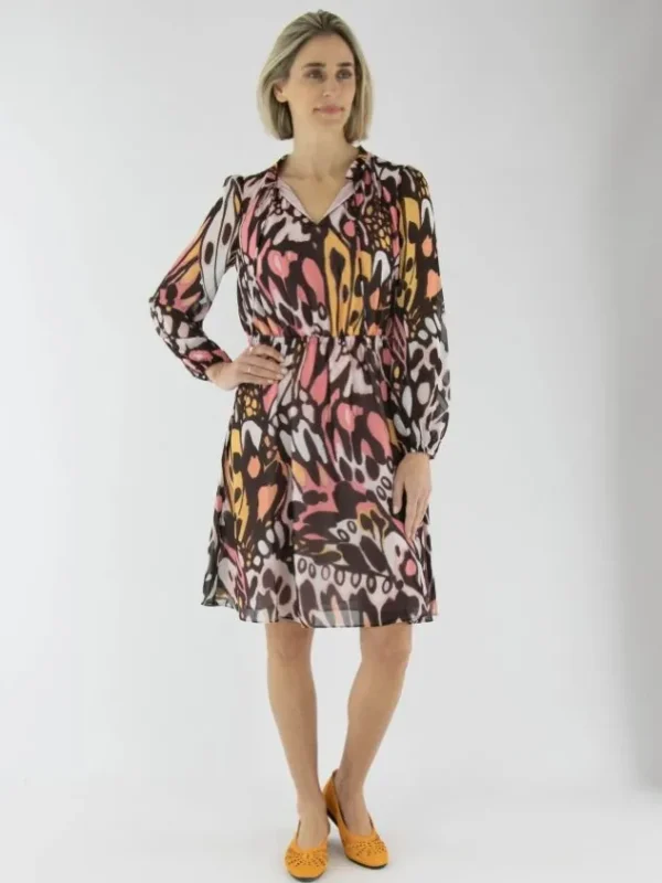 Marc Cain dresses YR 21.23 W23 Pink