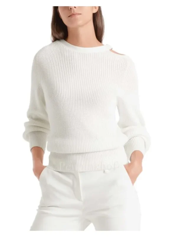 Marc Cain pullovers QS4113 M03 Cream White