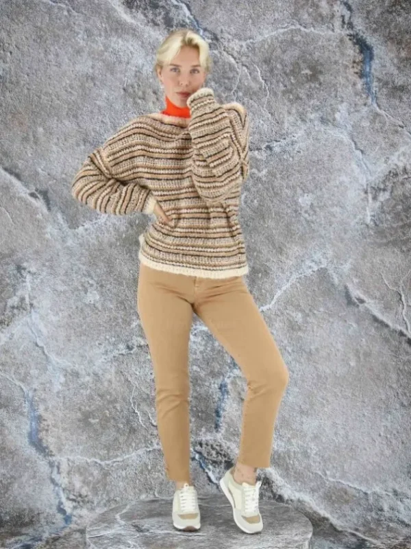 Marc Cain pullovers TC 41.22 M22 Camel