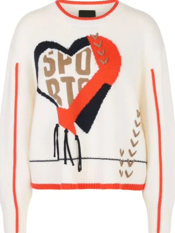 Marc Cain pullovers YS 41.09 M50 Cream White