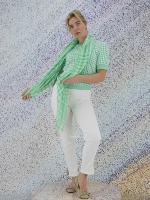 Marc Cain scarves UC B4.03 Z10 Green