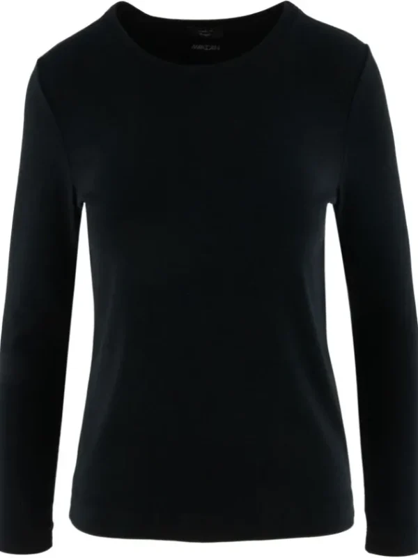 Marc Cain shirts ++ 48.74 J50 Black