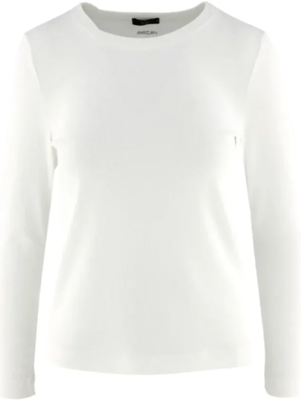 Marc Cain shirts ++ 48.74 J50 Cream White