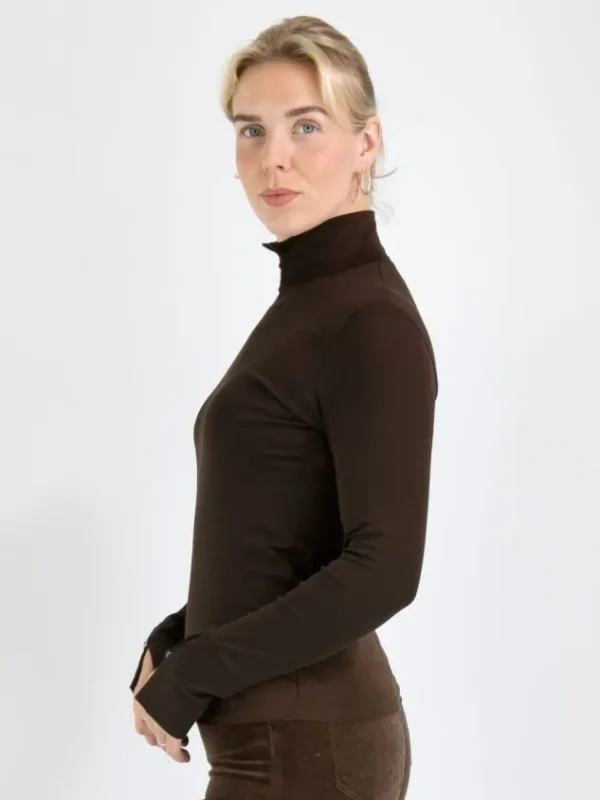 Marc Cain shirts +E 48.26 J14 Brown