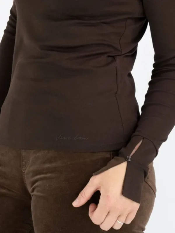 Marc Cain shirts +E 48.26 J14 Brown