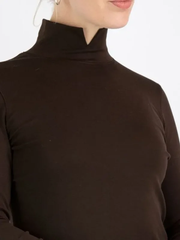 Marc Cain shirts +E 48.26 J14 Brown