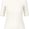 Marc Cain shirts +E 48.13 J15 Cream White
