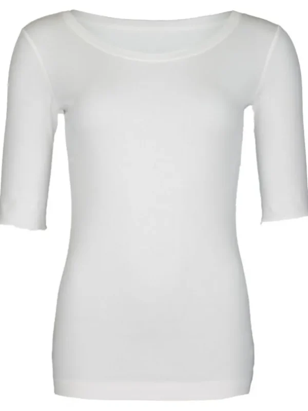 Marc Cain shirts +E 48.09 J50 Cream White