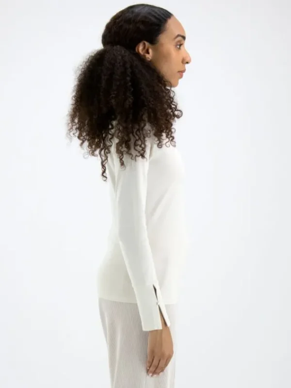 Marc Cain shirts +E 48.26 J14 Cream White