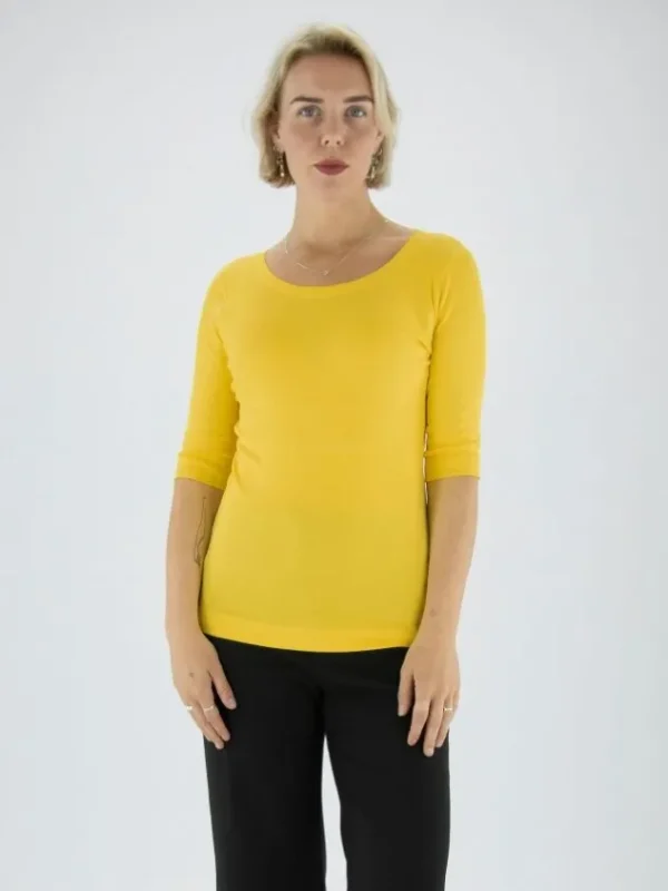 Marc Cain shirts +E 48.09 J50 Yellow