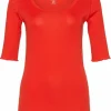 Marc Cain shirts +E48.69 J14 Red
