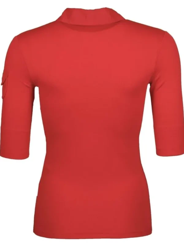 Marc Cain shirts +E53.06 J50 Red