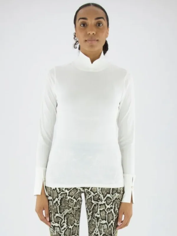 Marc Cain shirts VC 48.17 J14 Cream White