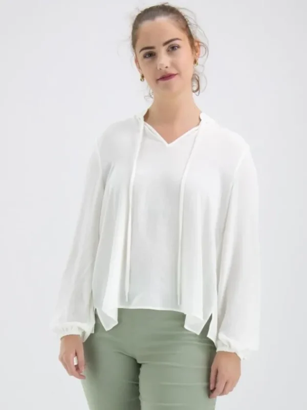 Marc Cain shirts XS 51.05 W41 Cream White