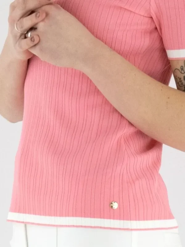 Marc Cain shirts YC 53.02 M31 Pink