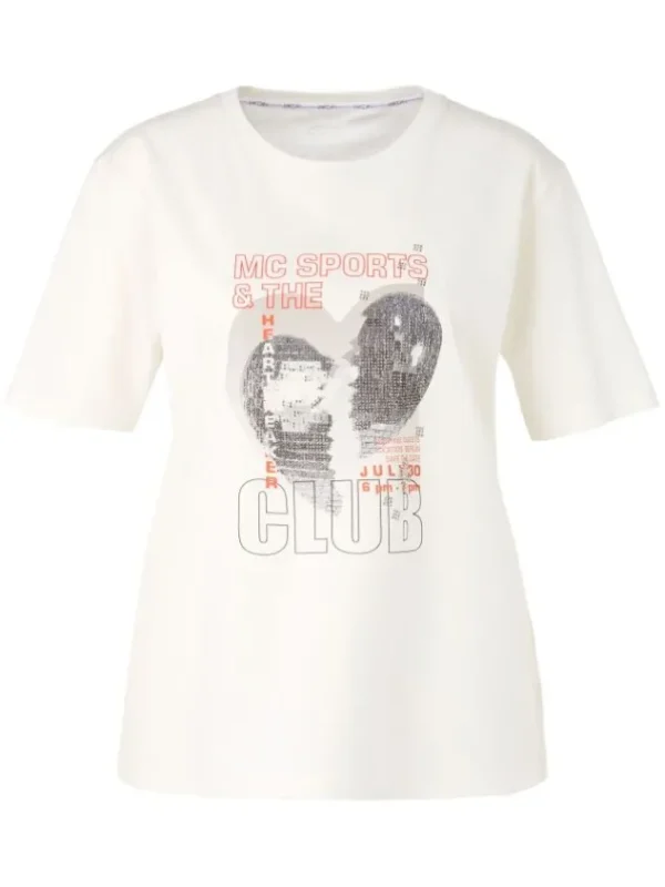 Marc Cain shirts YS 48.21 J05 Cream White
