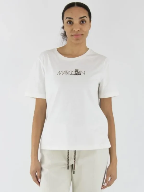 Marc Cain shirts YS 48.20 J26 Cream White