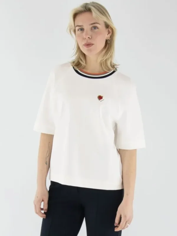 Marc Cain shirts YS 48.13 J10 Cream White